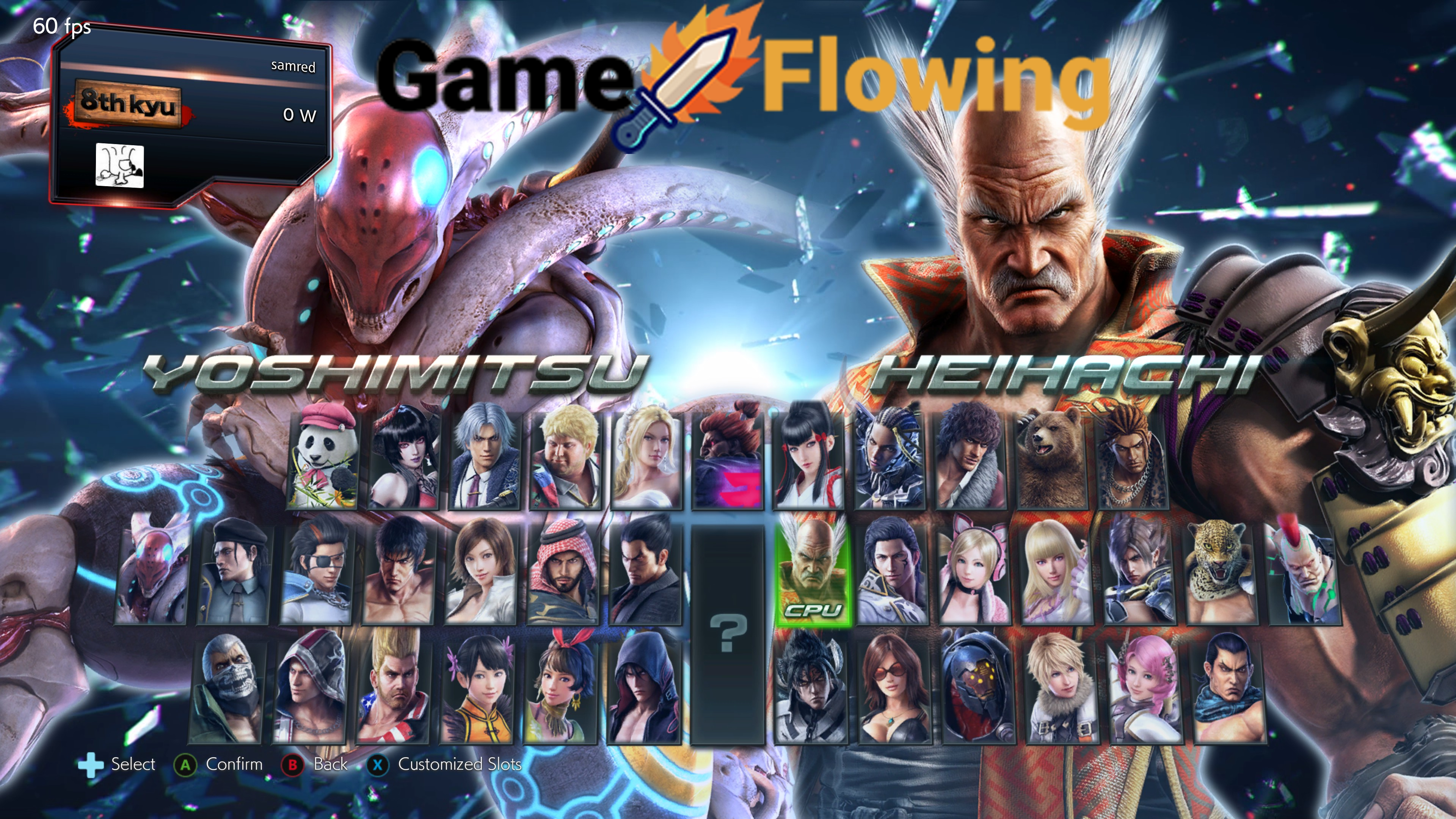 Characters Selector Tekken 8